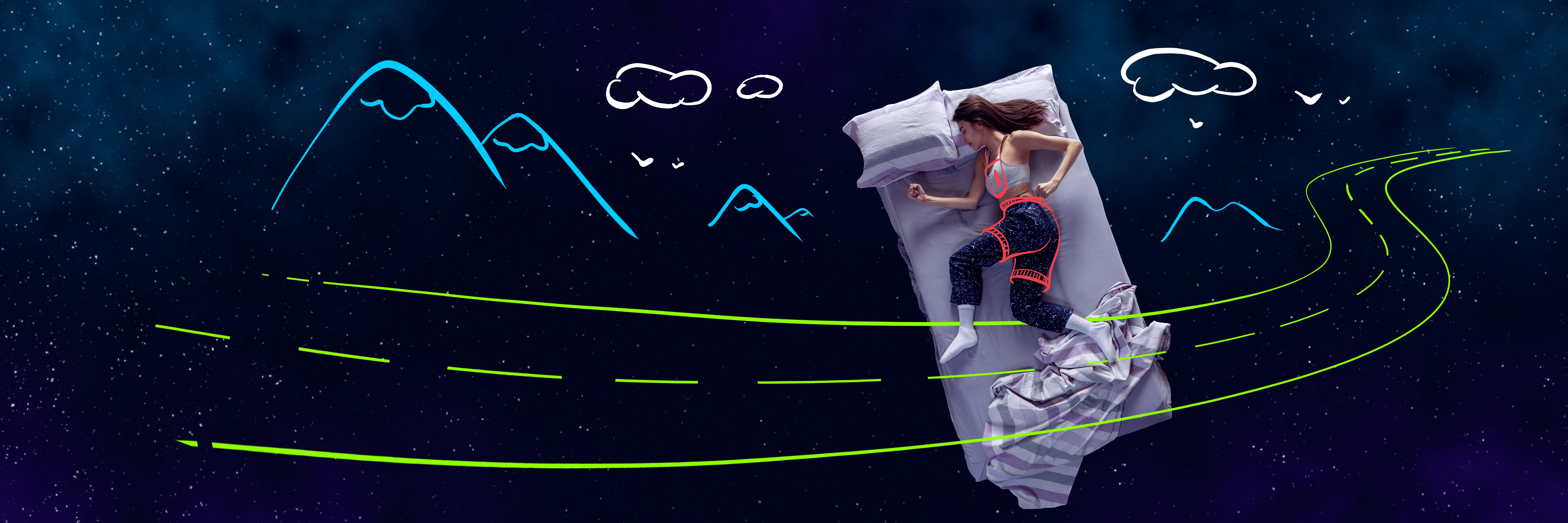 An athlete sleeps in bed with sports gear. Can exercise diminish the negative effetcs of sleep deprivation?