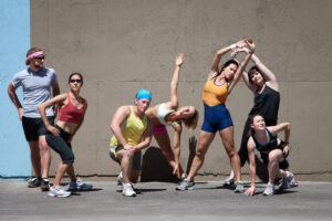 A group of goofy runners are getting ready to gamify their running