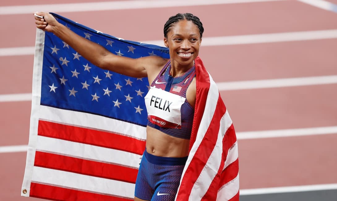 Allyson Felix Becomes the Most Decorated Woman in Olympic Track and Field History